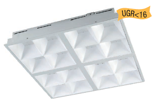 Lite Unite Troffer LED Series UGR16
